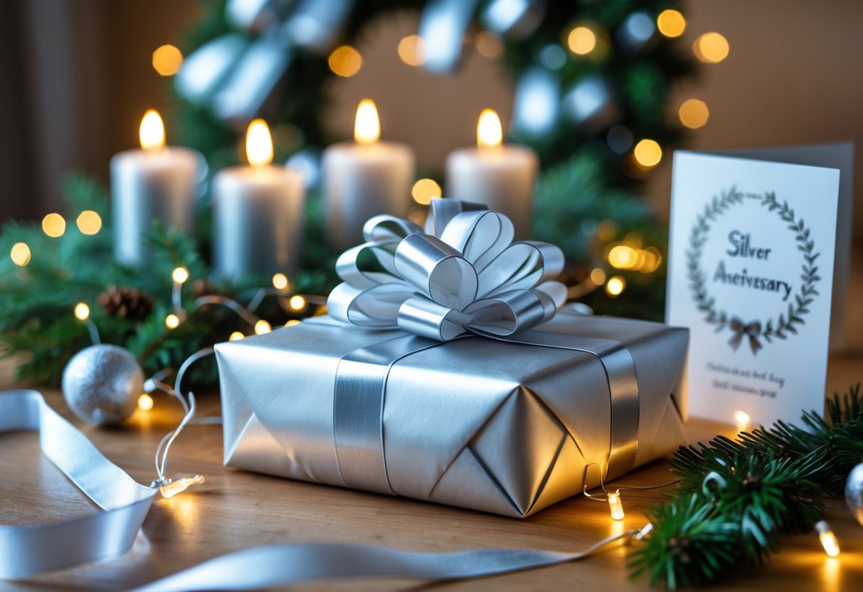 Find the perfect gift for a silver wedding and Advent